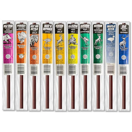 10 Piece Exotic Jerky Gifts - Jerky Dynasty