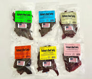 Fatman's Beef Jerky  6 Pk Sampler w/ Gift Box - Jerky Dynasty