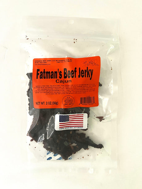 Fatman's Beef Jerky Cajun - Jerky Dynasty