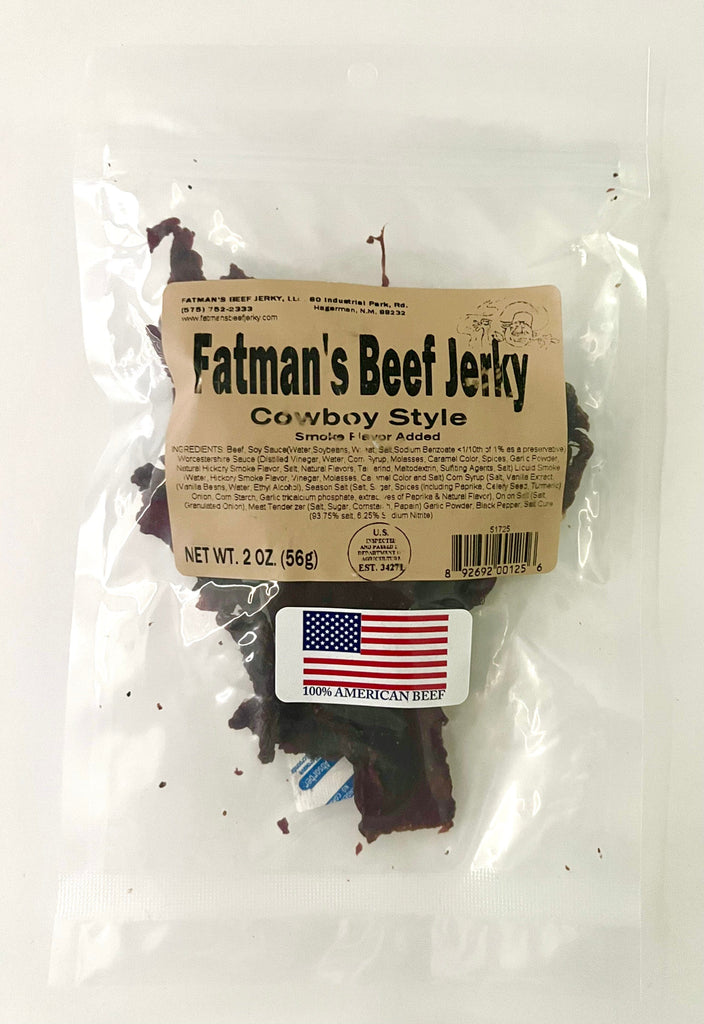 Fatman's Beef Jerky Cowboy Style - Jerky Dynasty