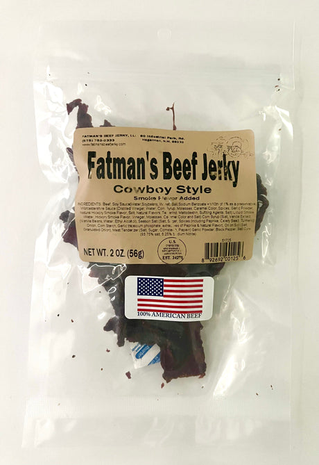 Fatman's Beef Jerky Cowboy Style - Jerky Dynasty