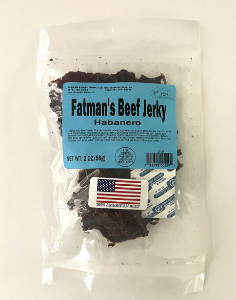 Fatman's Beef Jerky Habanero - Jerky Dynasty