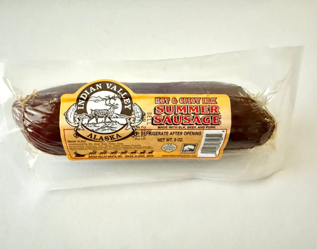 Hot & Spicy Elk Summer Sausage - Jerky Dynasty
