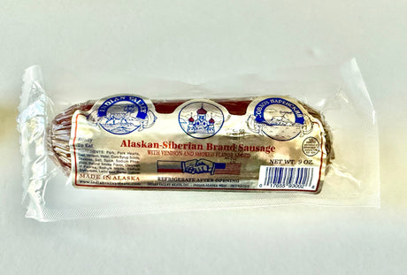 Alaskan-Siberian Sausage with Venison - Jerky Dynasty