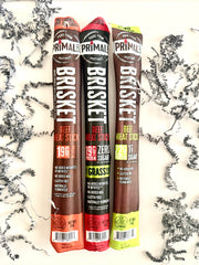 Primal Eats Brisket Sticks 3 Pack