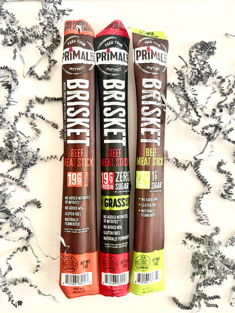 Primal Eats Brisket Sticks 3 Pack