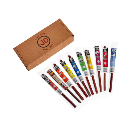 Exotic Mix 10 Piece Gift Box - Jerky Dynasty