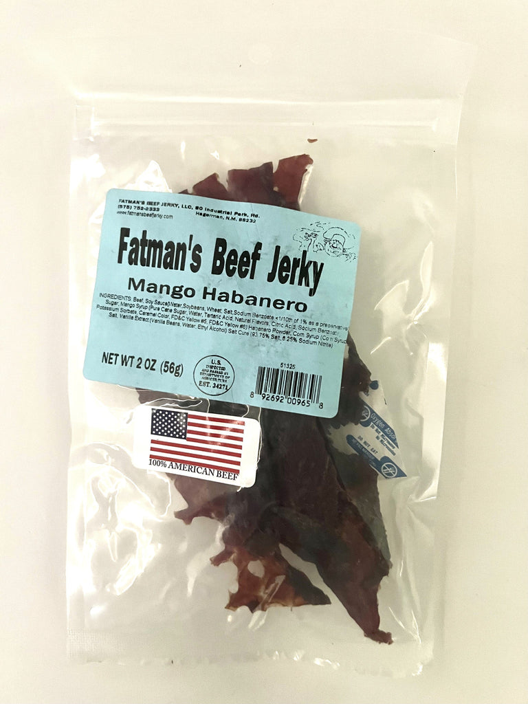 Fatman's Beef Jerky Mango Habanero - Jerky Dynasty