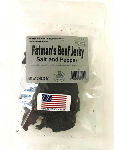 Fatman's Beef Jerky Salt n Pepper - Jerky Dynasty