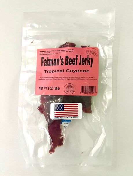 Fatman's Beef Jerky Tropical Cayenne - Jerky Dynasty