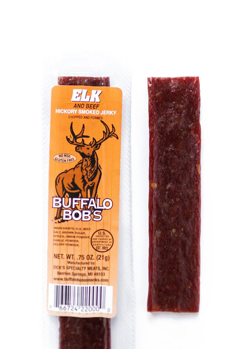 Elk Hickory Smoked Jerky - Jerky Dynasty