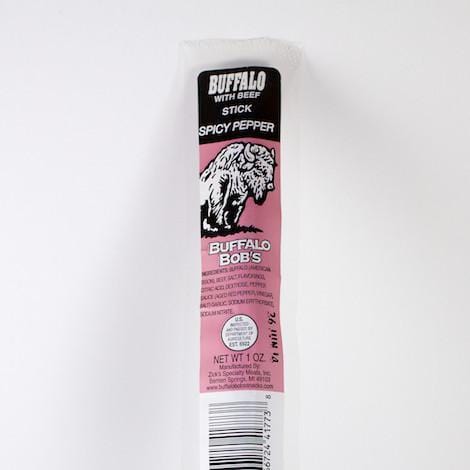 Beef and Buffalo Spicy Pepper Jerky Stick - Jerky Dynasty