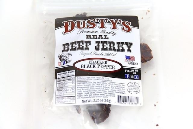 Dusty's Cracked Black Pepper Beef Jerky - Jerky Dynasty