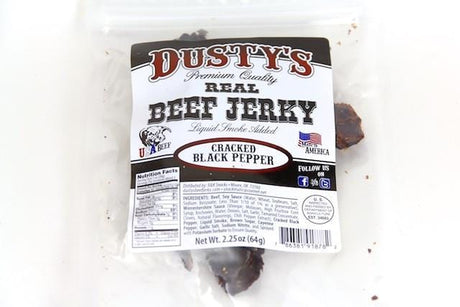 Dusty's Cracked Black Pepper Beef Jerky - Jerky Dynasty