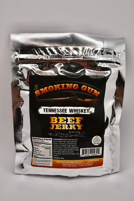 Smoking Gun Tennessee Whiskey Jerky - Jerky Dynasty