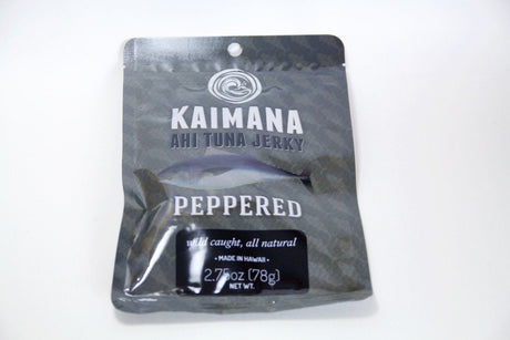 Kaimana Peppered Ahi Tuna Jerky - Jerky Dynasty
