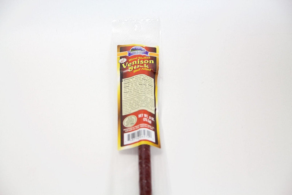 Pacific Mountain Farms - HOT Wood Smoked Venison Stick with Beef - Jerky Dynasty