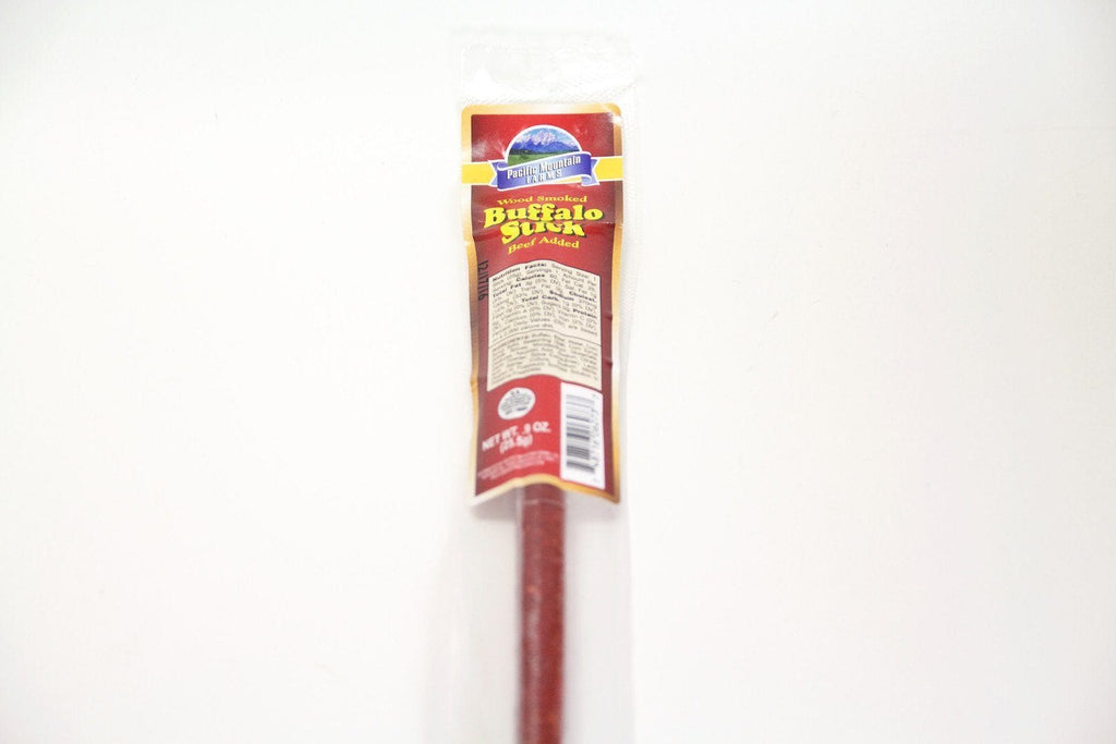 Pacific Mountain Farms - Wood Smoked Buffalo Stick - Jerky Dynasty