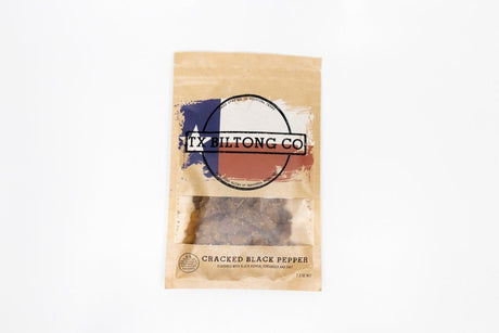 TX Biltong Cracked Black Pepper - Jerky Dynasty